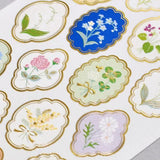 NB Large Antique Stickers - Pearly