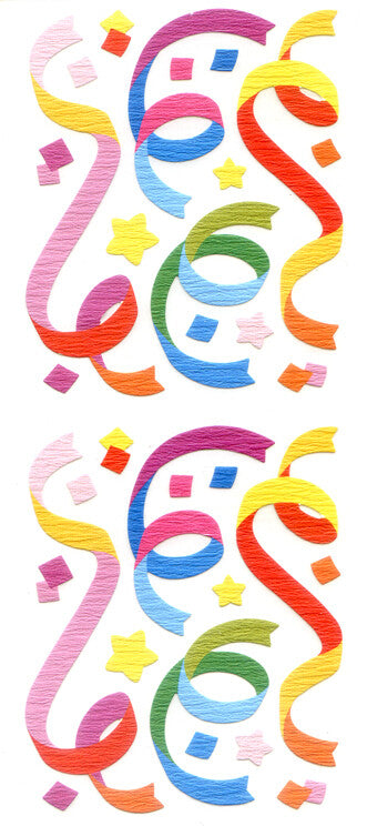Okuyama & Co Paper Stickers - Sun Sam's Confetti & Swirls