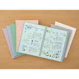 Midori Ring Notebook - A5 - Color Dot Grid