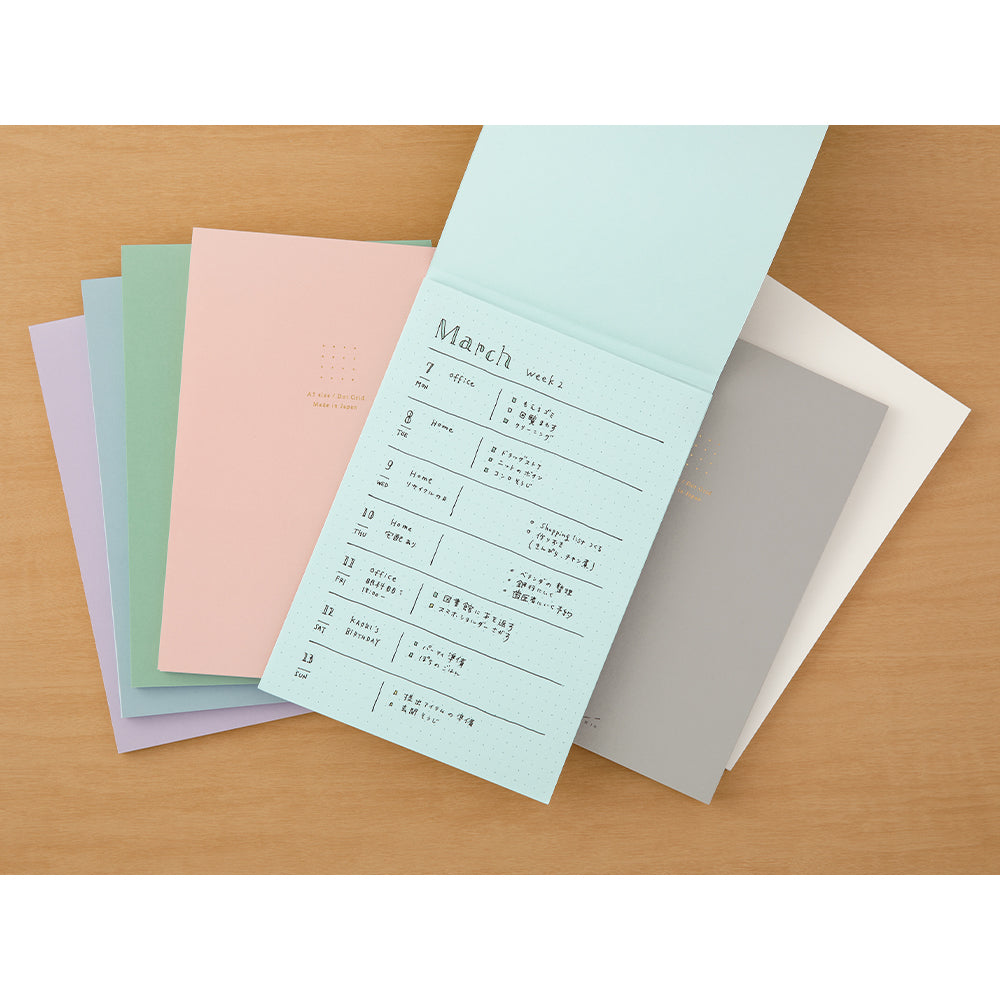 Midori Paper Pad - A5 - Color Dot Grid