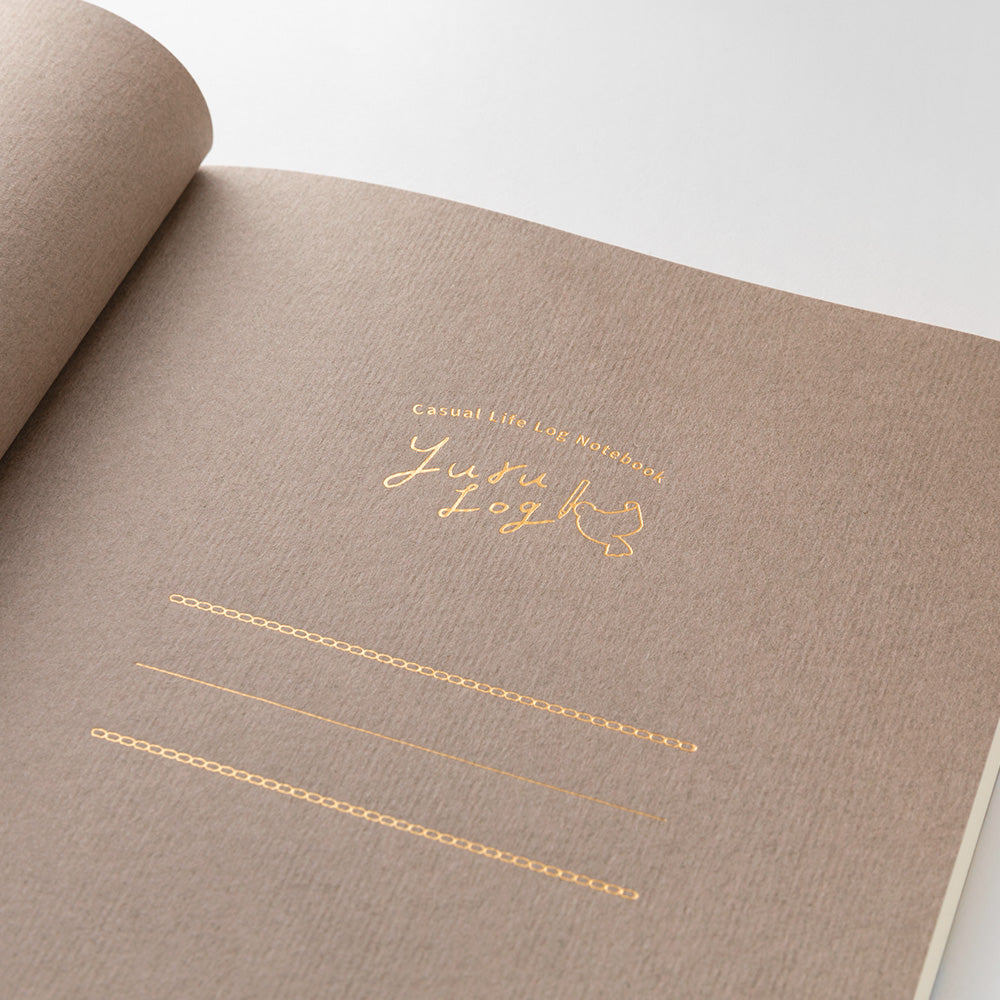 Midori Yuru Log Notebook B6 - Forest Animal
