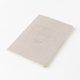 Midori Yuru Log Notebook B6 - Free Diary Monthly (18 Months)