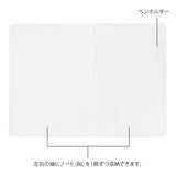 Midori Yuru Log Notebook B6 Cover - PVC