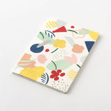 Midori Yuru Log Notebook B6 - Motif Textile