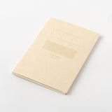 Midori Yuru Log Notebook B6 - Free Diary Monthly (12 Months)