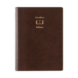 Midori Hibino Free Diary - A6 - Brown