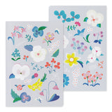 Midori Yuru Log Notebook B6 - Floral