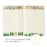 Midori Yuru Log Notebook B6 - Scandinavia A