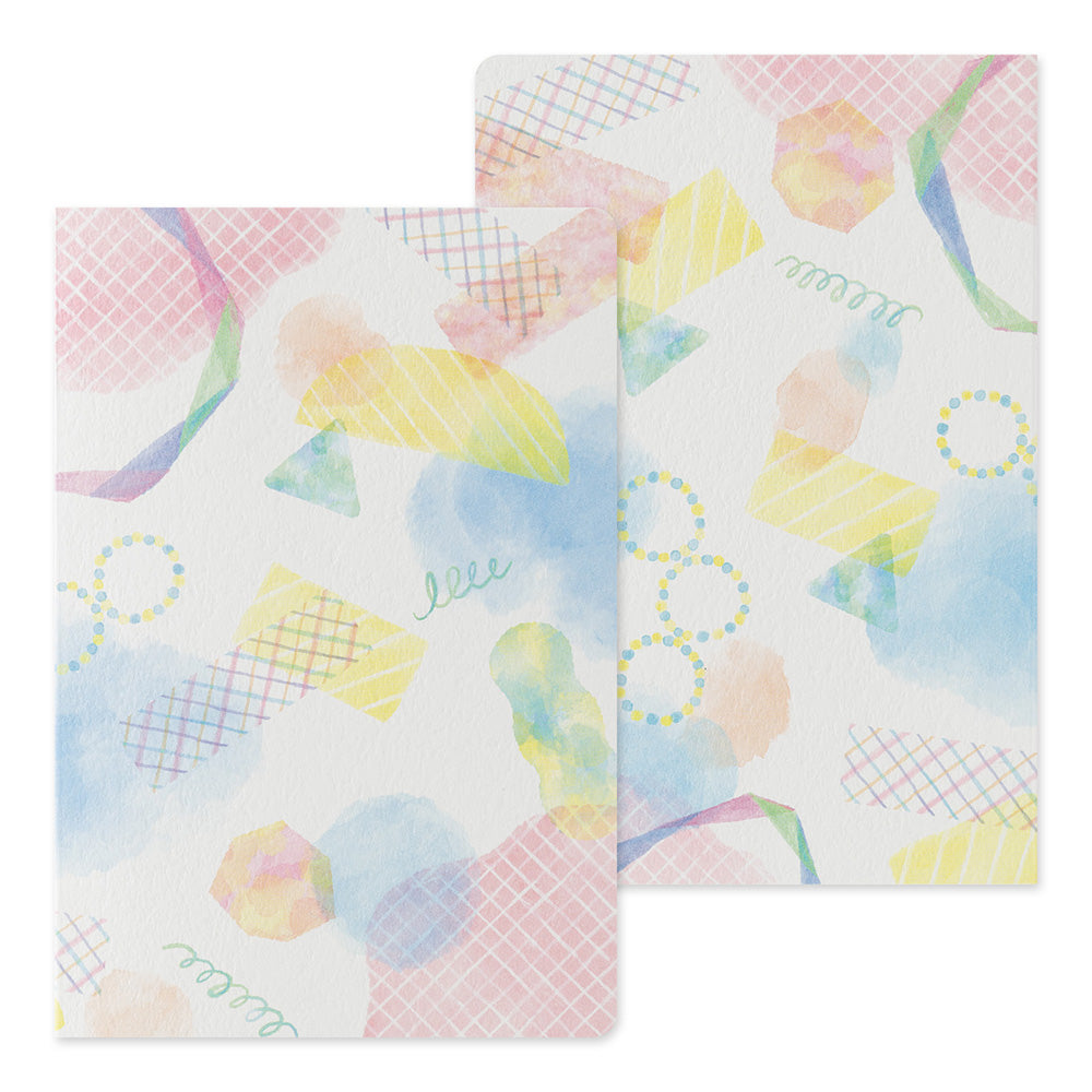 Midori Yuru Log Notebook B6 - Watercolor A
