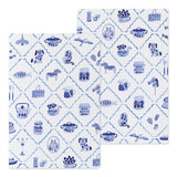 Midori Yuru Log Notebook B6 - Blue Nordic A