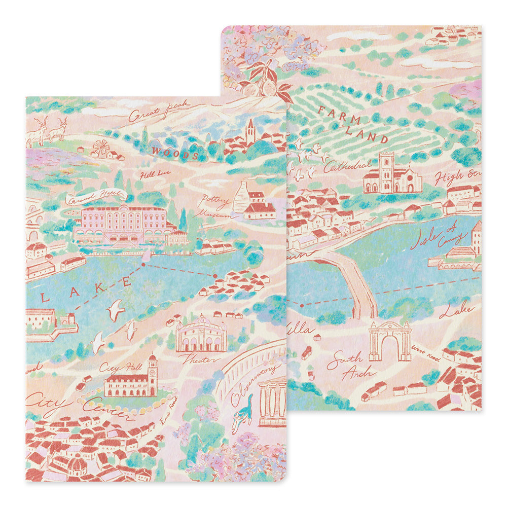 Midori Yuru Log Notebook B6 - Travel & Hotel A