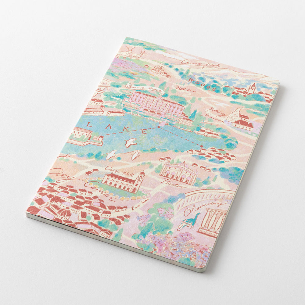 Midori Yuru Log Notebook B6 - Travel & Hotel A