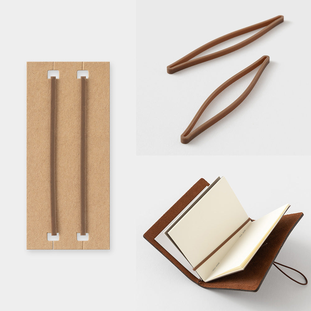 Traveler's Notebook - Card Size - 20th Anniversary Set - Brown