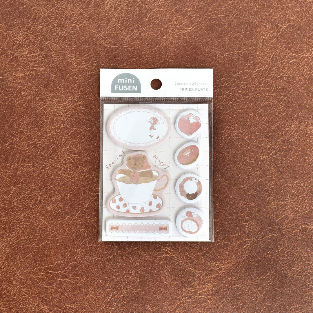 Papier Platz Tobimatsu Shoichiro Gold Foil Flake Stickers - Pink Favorite