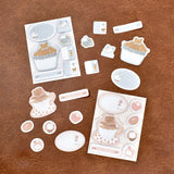 Papier Platz Tobimatsu Shoichiro Gold Foil Flake Stickers - Pink Favorite