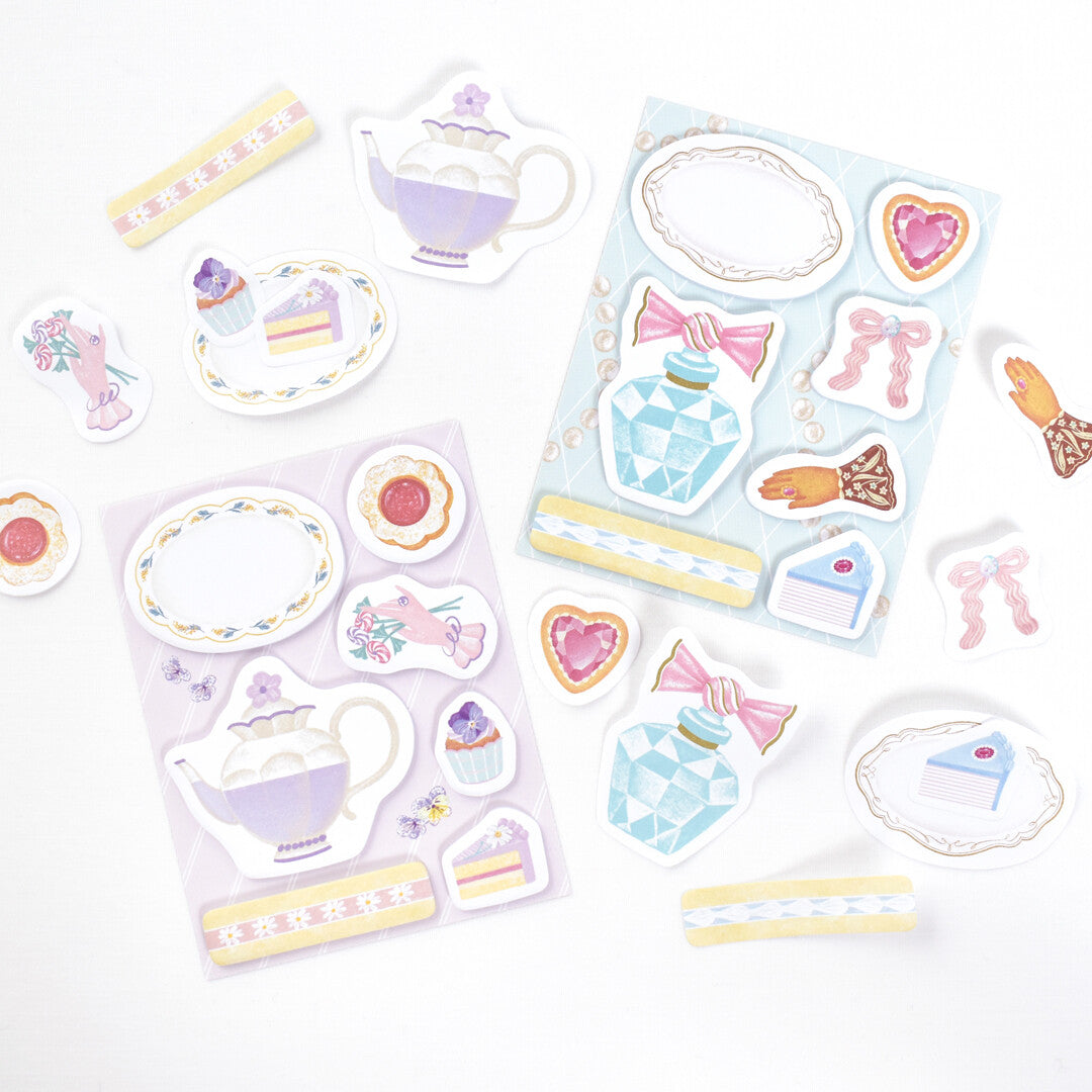 Papier Platz A La Carte Flake Mini Sticky Notes - Fleur et Sweets Le Jardin