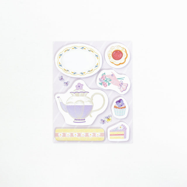 Papier Platz A La Carte Flake Mini Sticky Notes - Fleur et Sweets Le Jardin
