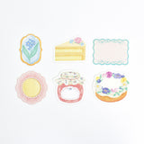 Papier Platz A La Carte Flake Sticky Notes - Fleur et Sweets Le Jardin