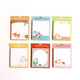 Furukawashiko Sweets Animal Workshop Sticky Notes - Cozy Rabbit
