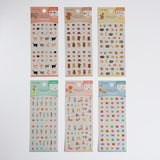 Furukawashiko Chocolog Choco-Peta Stickers - Cat