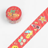 BGM Washi Tape - Orange Holiday