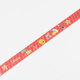 BGM Washi Tape - Orange Holiday