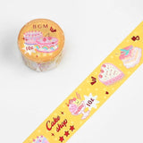 BGM Washi Tape - Yellow Cake