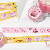 BGM Washi Tape - Yellow Cake