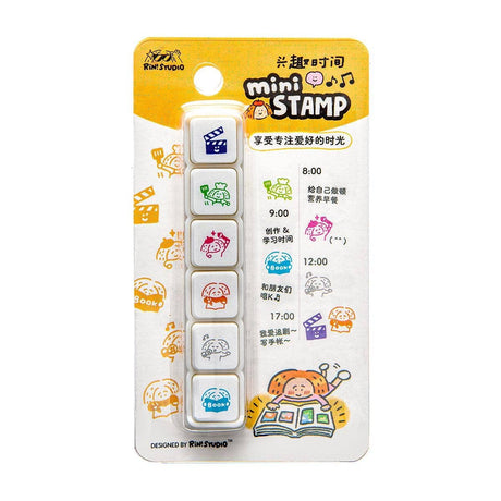 RiN! Studio Mini 6-in-1 Stamp - Hobby