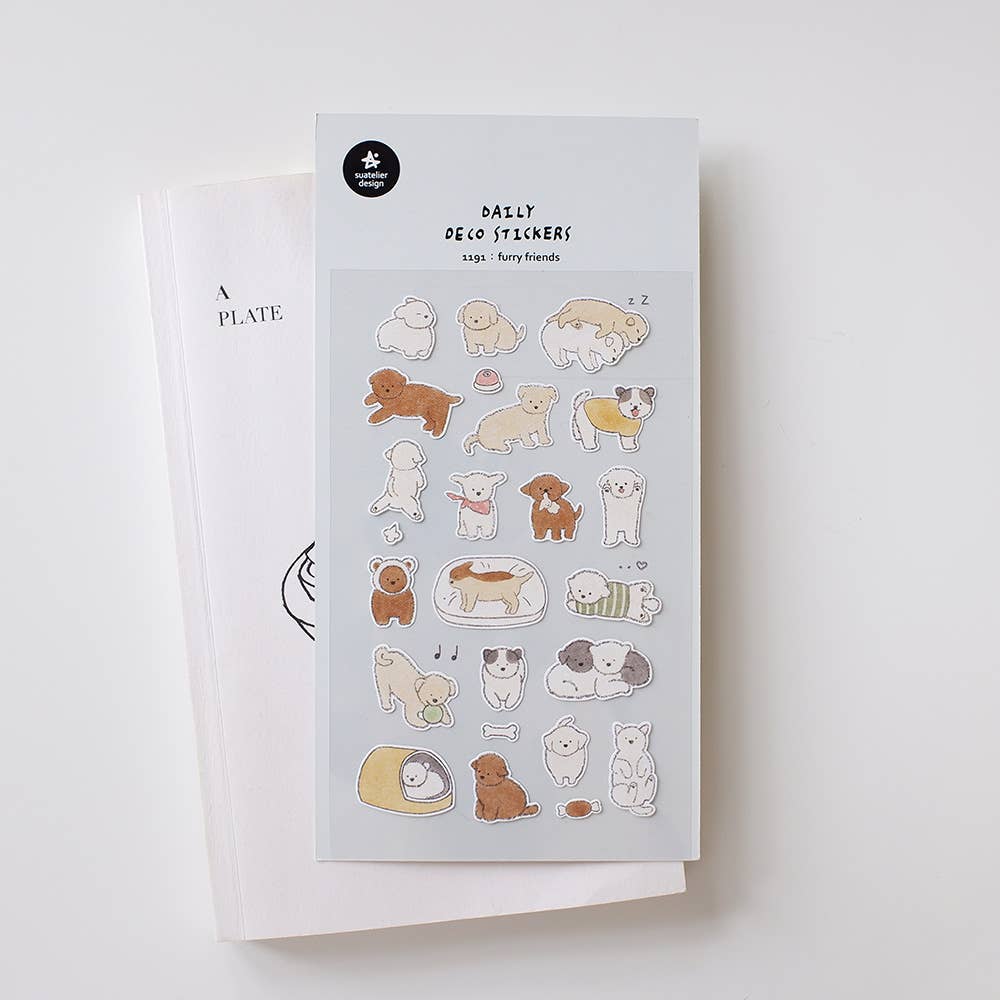 Suatelier Design Stickers - Furry friends (1191)