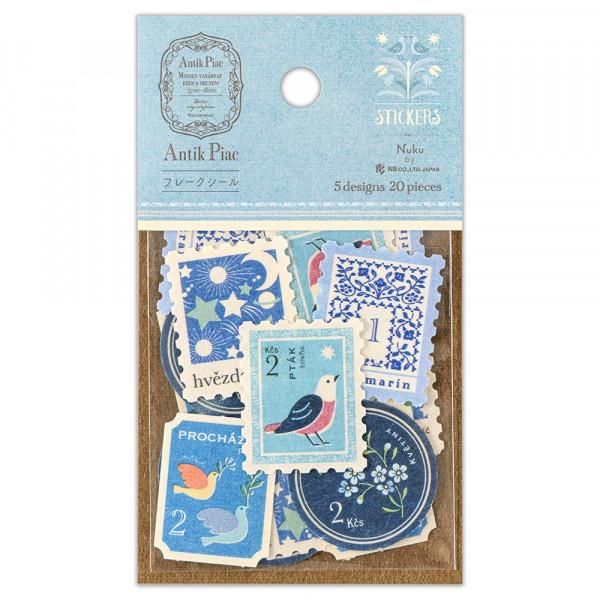 NB Antique Flake Sticker - Chelle