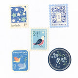 NB Antique Flake Sticker - Chelle