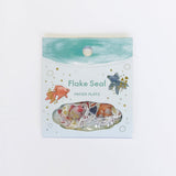 Papier Platz MILINA Flake Stickers - LOVE Goldfish