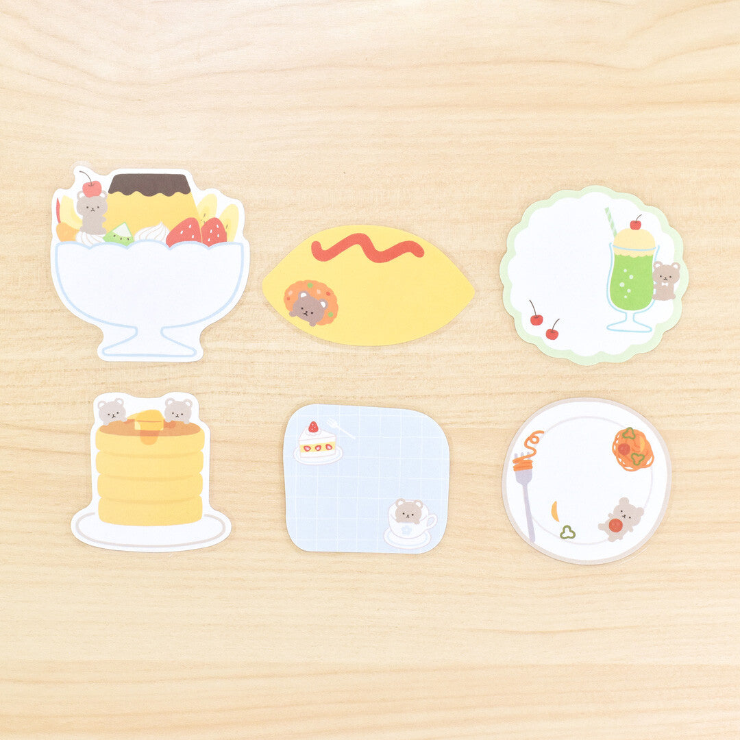 Papier Platz Flake Sticky Notes - Bear's Café