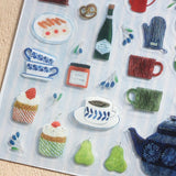 Hyogensha Cozyca Midori Asano Sticker Sheet - Kitchen