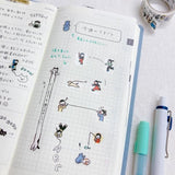 Bande Washi Tape Sticker Rolls - People Who Live in Notebooks