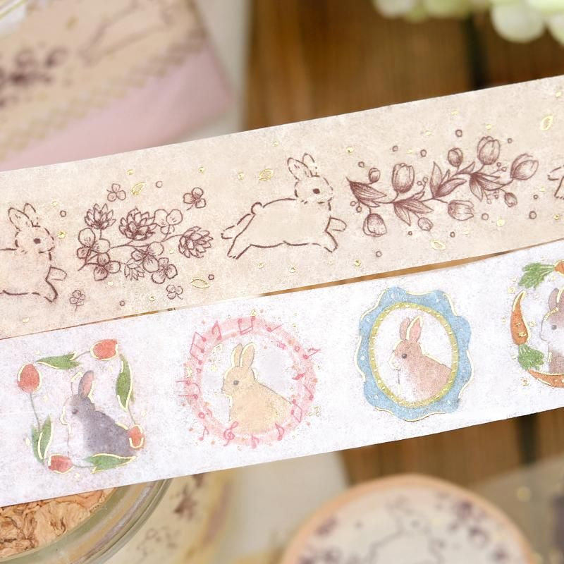 BGM Washi Tape - Rabbit Country - Fairy Tale