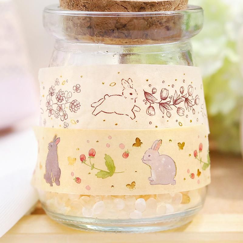 BGM Washi Tape - Rabbit Country - Fairy Tale