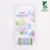 Bande Washi Tape Sticker Rolls - Hydrangea