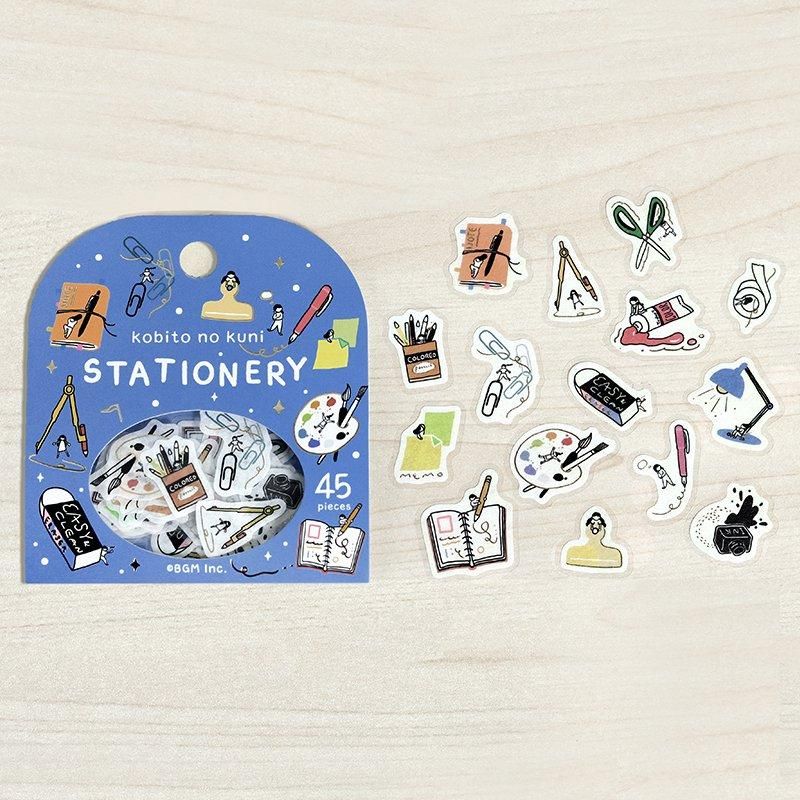 BGM Planner Sticker Flakes - Kobito no Kuni - Stationery