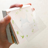 Hyogensha Cozyca Mariko Fukuoka Memo Pad - Meow