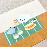 Hyogensha Cozyca Mariko Fukuoka Postcards - Tea Time