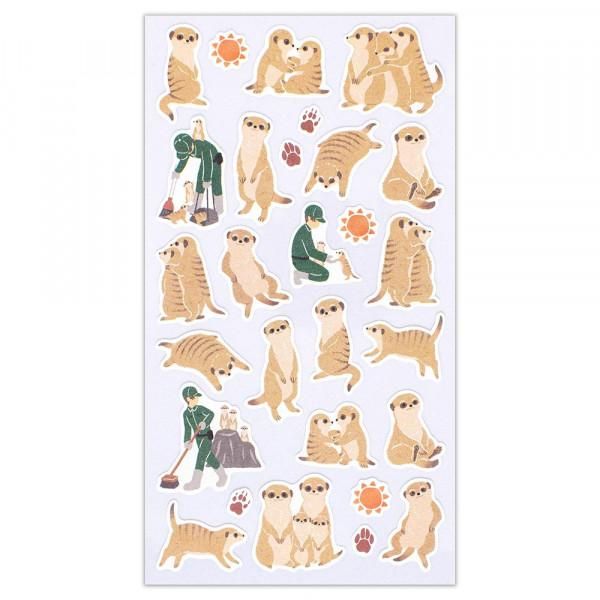 NB Large Sticker - ZOOm in Animals - Meerkat
