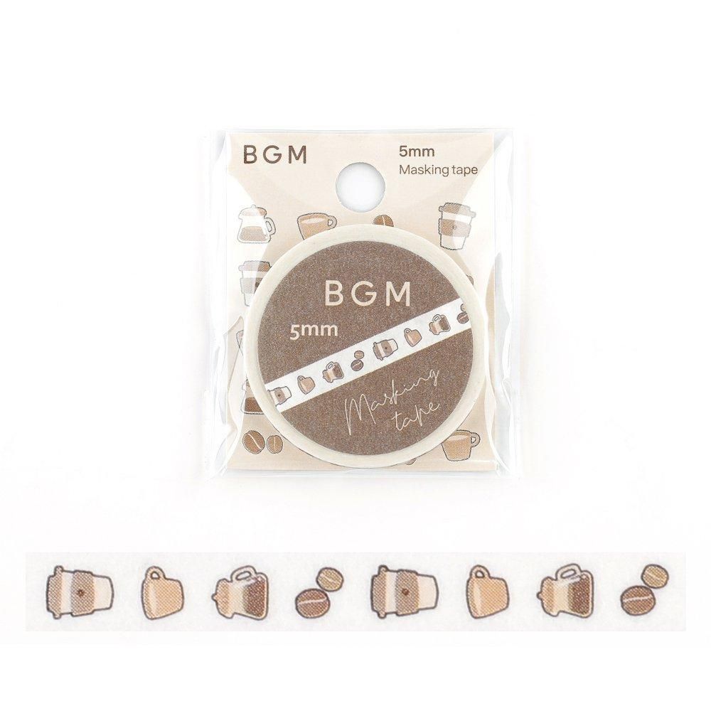 BGM Washi Tape - Coffee Hour