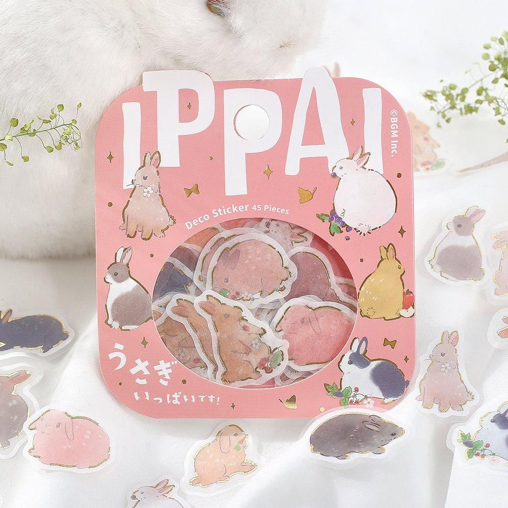 BGM Planner Sticker Flakes - There are Lots of Rabbits