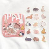 BGM Planner Sticker Flakes - There are Lots of Rabbits