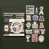 BGM Flake Stickers - Fantasy Shopping Street - Space-Time Photo Gallery