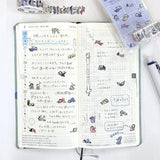 Bande Washi Tape Sticker Rolls - People Who Live in Notebooks - Doing Nothing