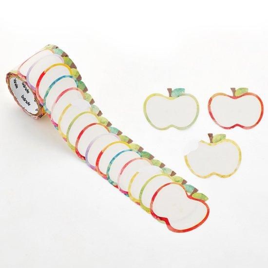 Bande Washi Tape Sticker Rolls - Writable - Juicy Apple