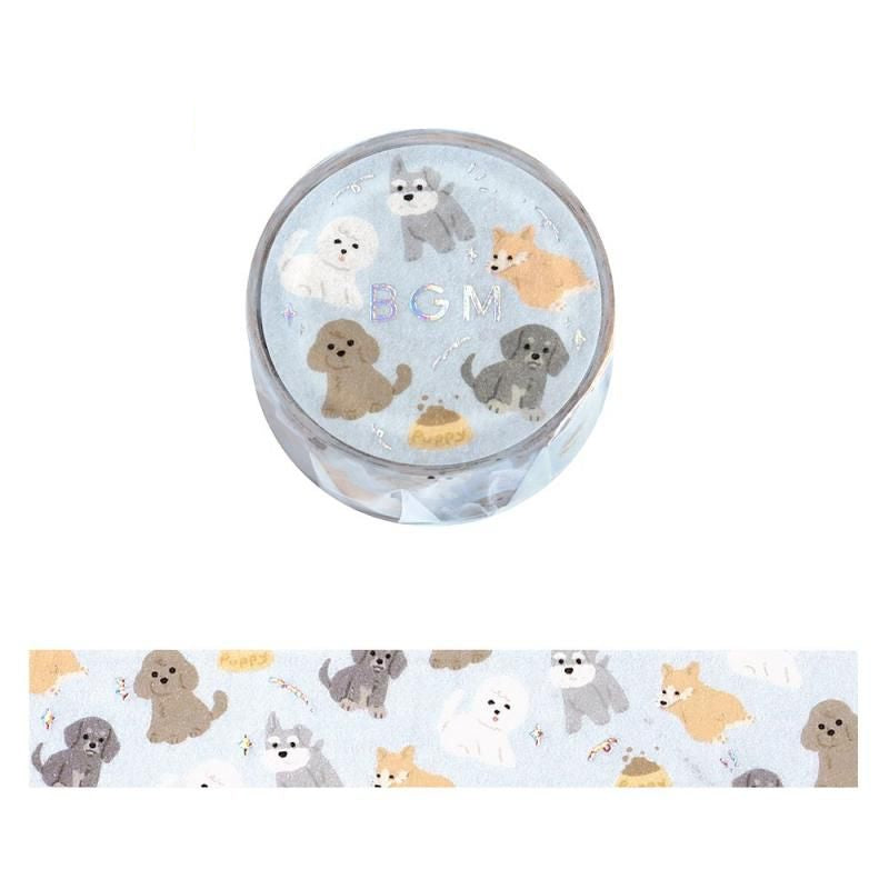BGM Washi Tape - I Love Dog